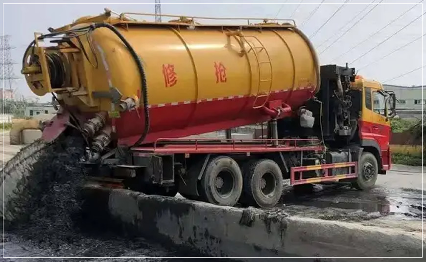 资溪沉淀池清理案例